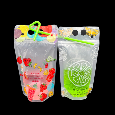 주문 16oz 맞춤 알코올 음료 포스 서 서 Zipper 재사용 음료 포스 생일 음료 파티 선물 online manufacture
