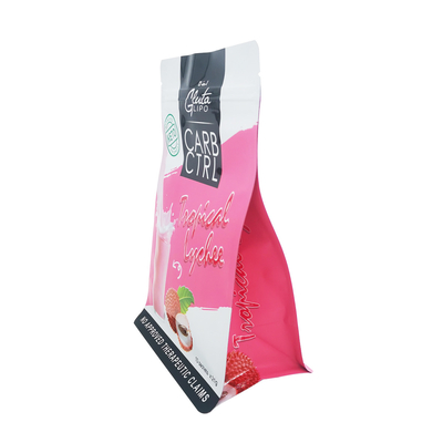 주문 특수 UV 프린트 반짝이는 부분 매트 평면 하단 측면 찌꺼기 가방 online manufacture