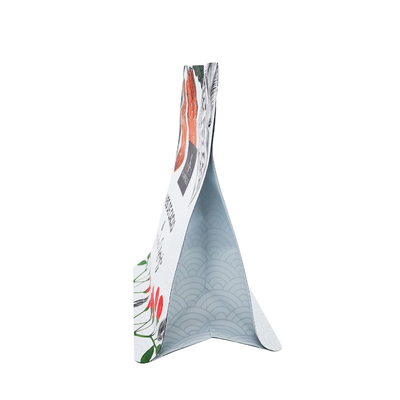 주문 UV 프린트 부분 반짝이는 Ziplock 식료품 포장용 평면 바닥 봉지 online manufacture