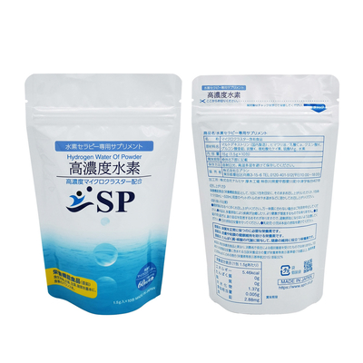 주문 높은 장벽 알루미늄 가루 엽지 서식 포지 수소 풍부한 물 포장 online manufacture