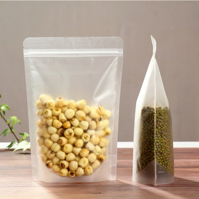 주문 5.9 x 8.66 인치 열 밀폐 매트 맑은 서 서 포지 팩 재 닫을 수 있는 Ziplock 과자, 쿠키 간식 식품 포장 online manufacture