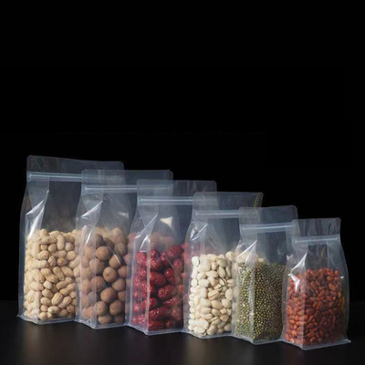 주문 소매 냄새 방지 플라스틱 평면 하단 측면 가세트 지퍼 포지 봉지 식품 보관용 online manufacture