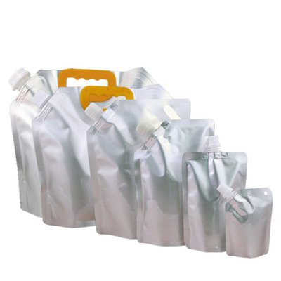 주문 알루미늄 엽지 laminated retortable spout pouches / 식료품 저장용 붓는 spout pouches online manufacture