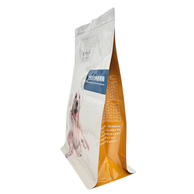2.5KG 맞춤 인쇄 엽록지 평면 바닥 잎 애완 동물 개 고양이 치료 음식 가방 재 닫을 수 있는 애완 동물 개 서식 포지 칩