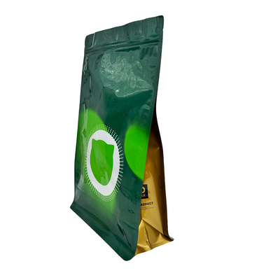 2.5kg 커스텀 디자인 중형 용량 금속 배열 블록 평면 하단 재 닫을 수 있는 건조 애완 동물 개 음식 포장 봉지