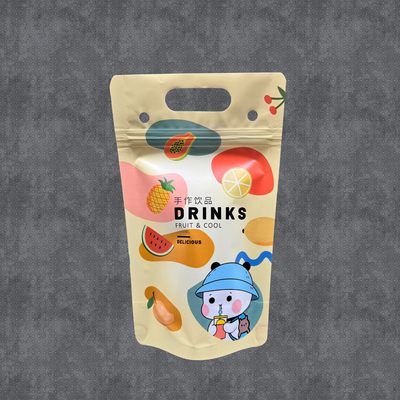 500ml 맞춤형 디자인 여름 얼음 냉음 음료 주머니 봉투