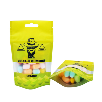 7g 맞춤형 디자인 한쪽 필름 래닝 어린이 보호 Ziplock 재 닫을 수 있는 잡초 가방