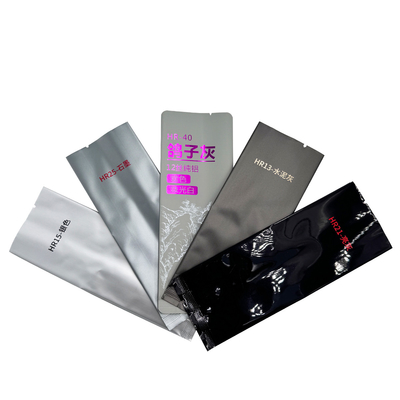 회색 은색 측면 덩어리 포장 공기 밀도 가벼운 증거 금속 마일러 뒷 밀폐 녹색 차 포장 가방